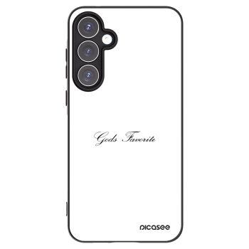 Picasee silikonowe czarne etui na Samsung Galaxy A55 5G A556B - Gods Favorite