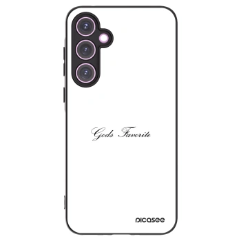 Picasee silikonowe czarne etui na Samsung Galaxy A35 5G A356B - Gods Favorite