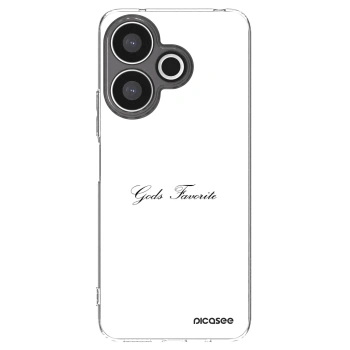 Picasee silikonowe przeźroczyste etui na Xiaomi Redmi 13 4G - Gods Favorite