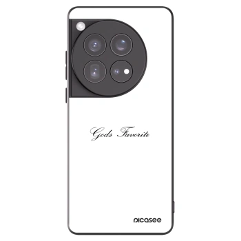Picasee silikonowe czarne etui na OnePlus 12 5G - Gods Favorite