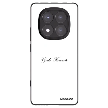 Picasee silikonowe czarne etui na Xiaomi Redmi Note 14 Pro+ 5G - Gods Favorite