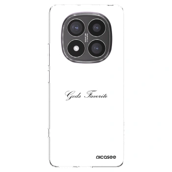 Picasee silikonowe przeźroczyste etui na Xiaomi Redmi Note 14 Pro+ 5G - Gods Favorite