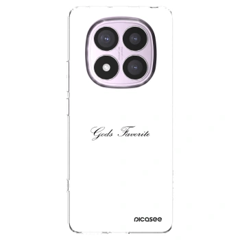 Picasee silikonowe przeźroczyste etui na Xiaomi Redmi Note 14 Pro 5G - Gods Favorite
