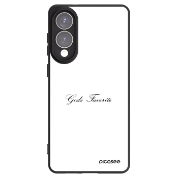 Picasee silikonowe czarne etui na Samsung Galaxy S25 Edge 5G - Gods Favorite