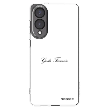 Picasee silikonowe przeźroczyste etui na Samsung Galaxy S25 Edge 5G - Gods Favorite
