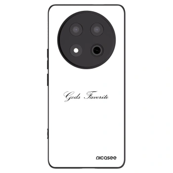 Picasee silikonowe czarne etui na Honor Magic7 Lite 5G - Gods Favorite