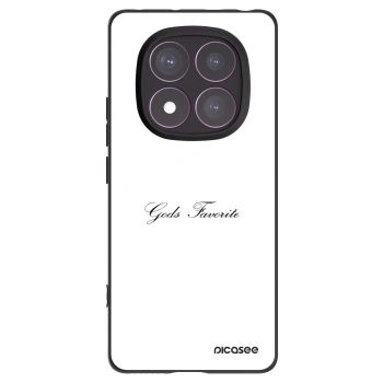 Picasee silikonowe czarne etui na Xiaomi Redmi Note 14 Pro 4G - Gods Favorite