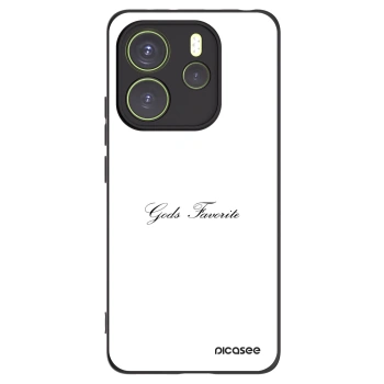 Picasee silikonowe czarne etui na Xiaomi Redmi Note 14 4G - Gods Favorite