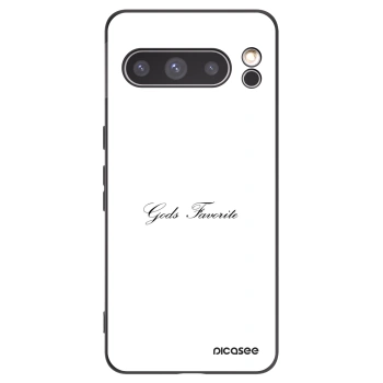 Picasee silikonowe czarne etui na Google Pixel 8 Pro - Gods Favorite