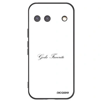 Picasee silikonowe czarne etui na Google Pixel 9 - Gods Favorite