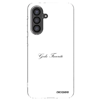 Picasee silikonowe przeźroczyste etui na Samsung Galaxy A56 5G A566B - Gods Favorite