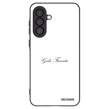 Picasee silikonowe czarne etui na Samsung Galaxy A36 5G - Gods Favorite