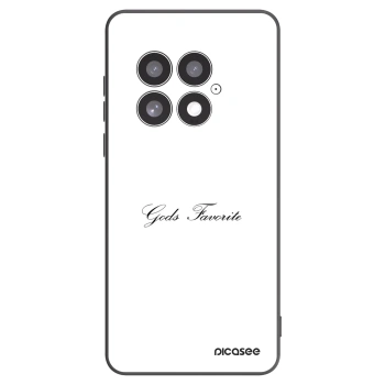Picasee silikonowe czarne etui na OnePlus 13 5G - Gods Favorite