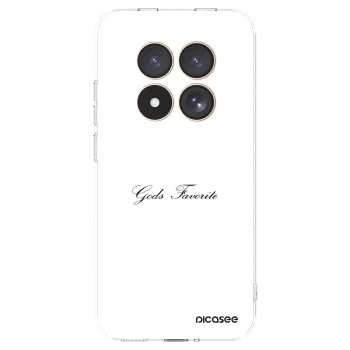 Picasee silikonowe przeźroczyste etui na Xiaomi Redmi Note 15 Pro 4G - Gods Favorite