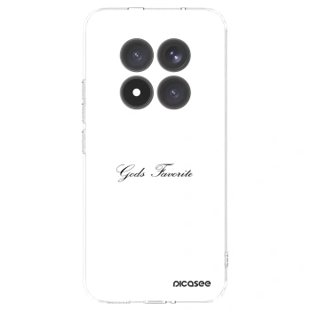 Picasee silikonowe przeźroczyste etui na Xiaomi Redmi Note 15 Pro+ - Gods Favorite