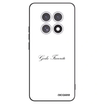 Picasee silikonowe czarne etui na Xiaomi Redmi Note 15 4G - Gods Favorite