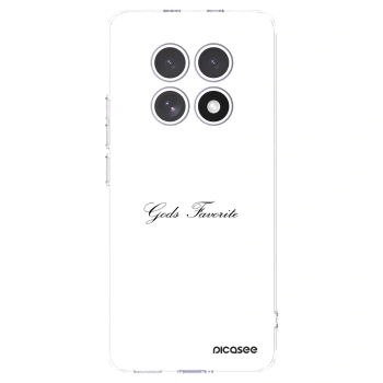 Picasee silikonowe przeźroczyste etui na Xiaomi Redmi Note 15 4G - Gods Favorite