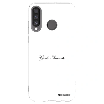 Picasee silikonowe przeźroczyste etui na Huawei P30 Lite - Gods Favorite