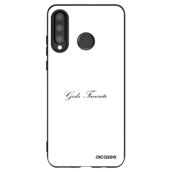 Picasee silikonowe czarne etui na Huawei P30 Lite - Gods Favorite