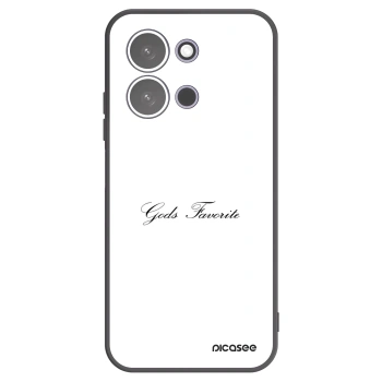Picasee silikonowe czarne etui na Xiaomi Redmi 15C 5G - Gods Favorite