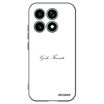 Picasee silikonowe czarne etui na Xiaomi 17 - Gods Favorite