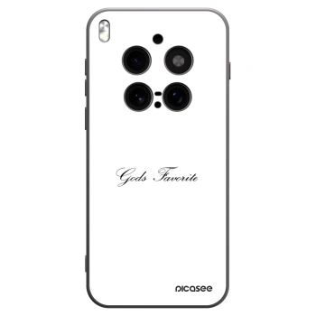 Picasee silikonowe czarne etui na Vivo X300 Pro - Gods Favorite