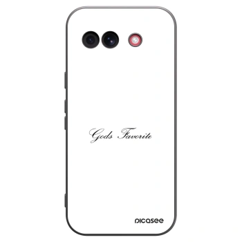 Picasee silikonowe czarne etui na Google Pixel 10a - Gods Favorite