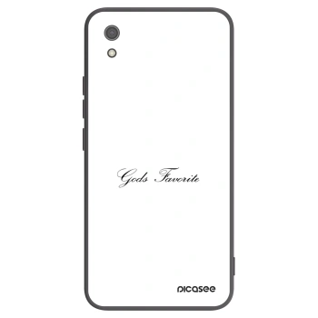 Picasee silikonowe czarne etui na Xiaomi Redmi 7A - Gods Favorite