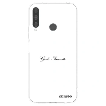 Picasee silikonowe przeźroczyste etui na Huawei P40 Lite E - Gods Favorite