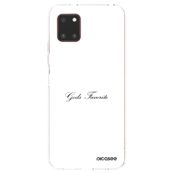 Picasee silikonowe przeźroczyste etui na Samsung Galaxy Note 10 Lite N770F - Gods Favorite