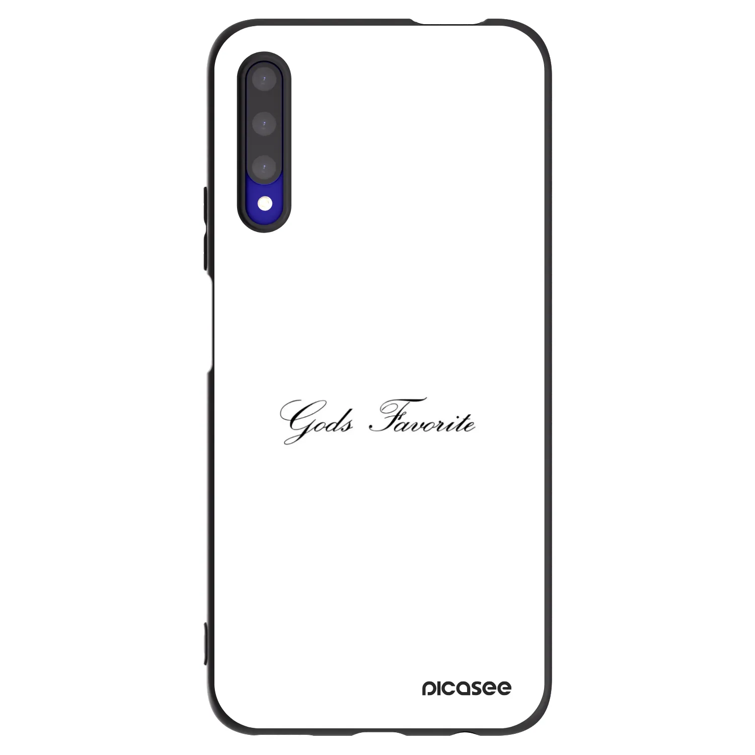 Picasee silikonowe czarne etui na Honor 9X Pro - Gods Favorite