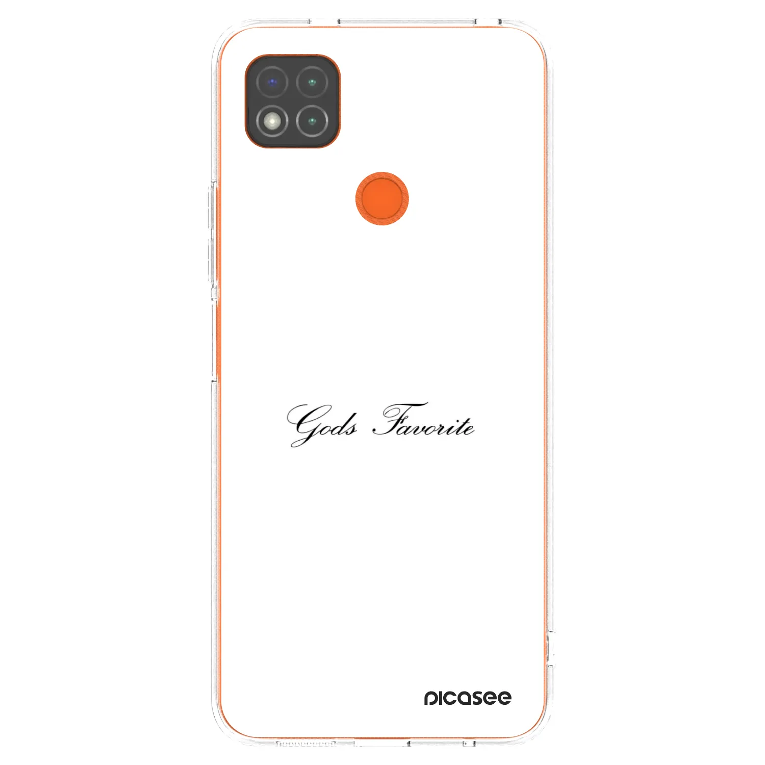 Picasee silikonowe przeźroczyste etui na Xiaomi Redmi 9C - Gods Favorite