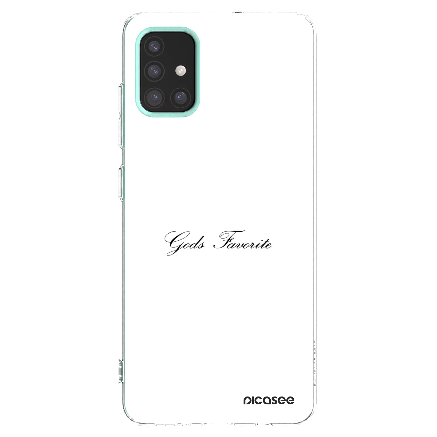 Picasee silikonowe przeźroczyste etui na Samsung Galaxy M31s - Gods Favorite