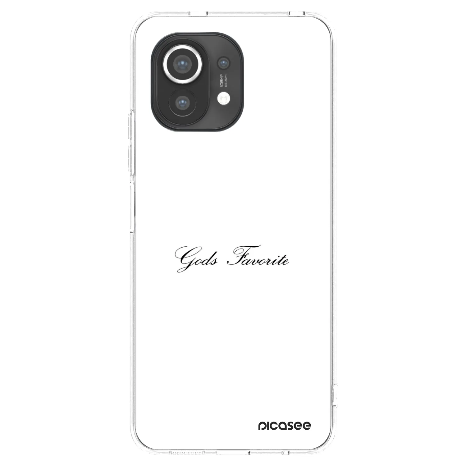 Picasee silikonowe przeźroczyste etui na Xiaomi Mi 11 - Gods Favorite