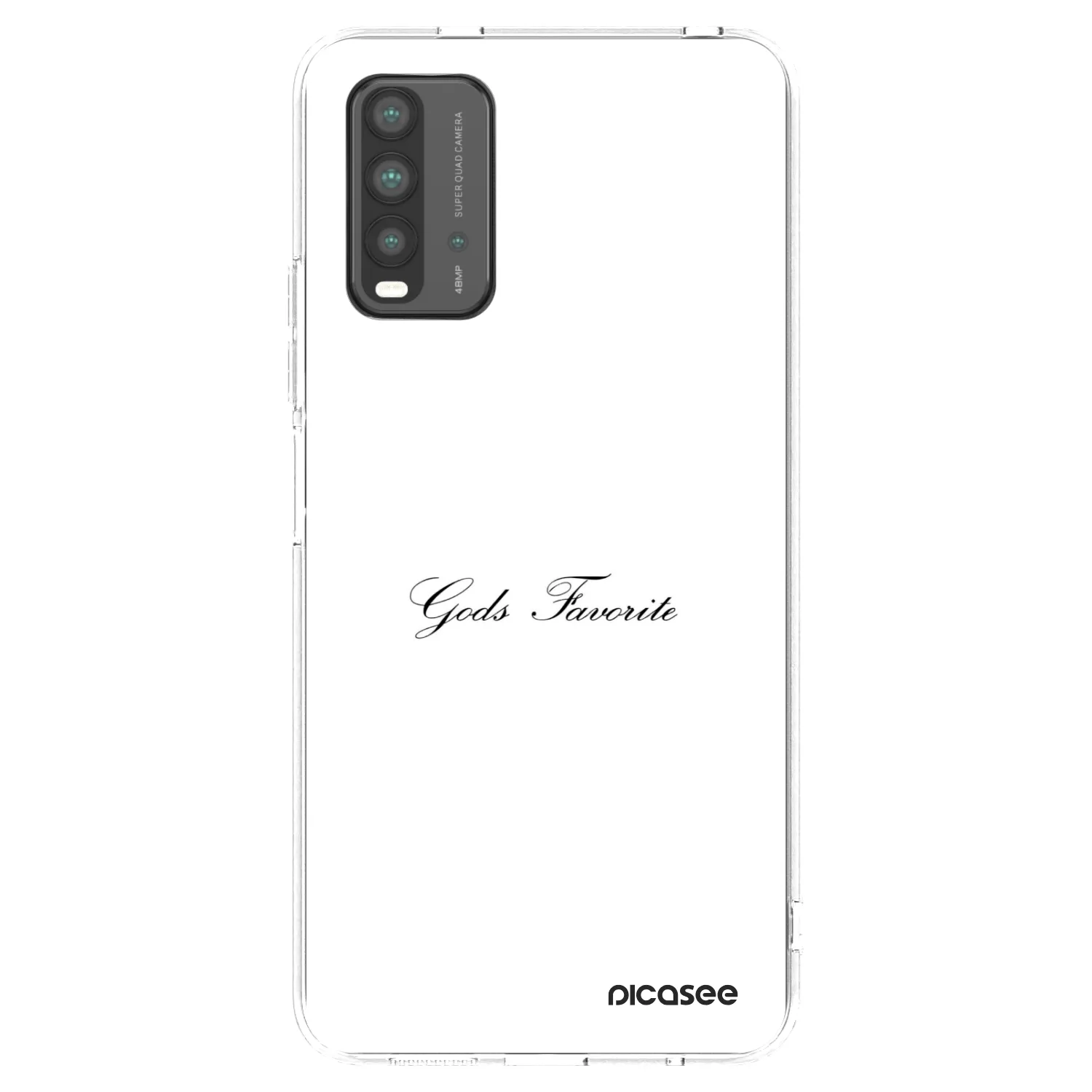 Picasee silikonowe przeźroczyste etui na Xiaomi Redmi 9T - Gods Favorite
