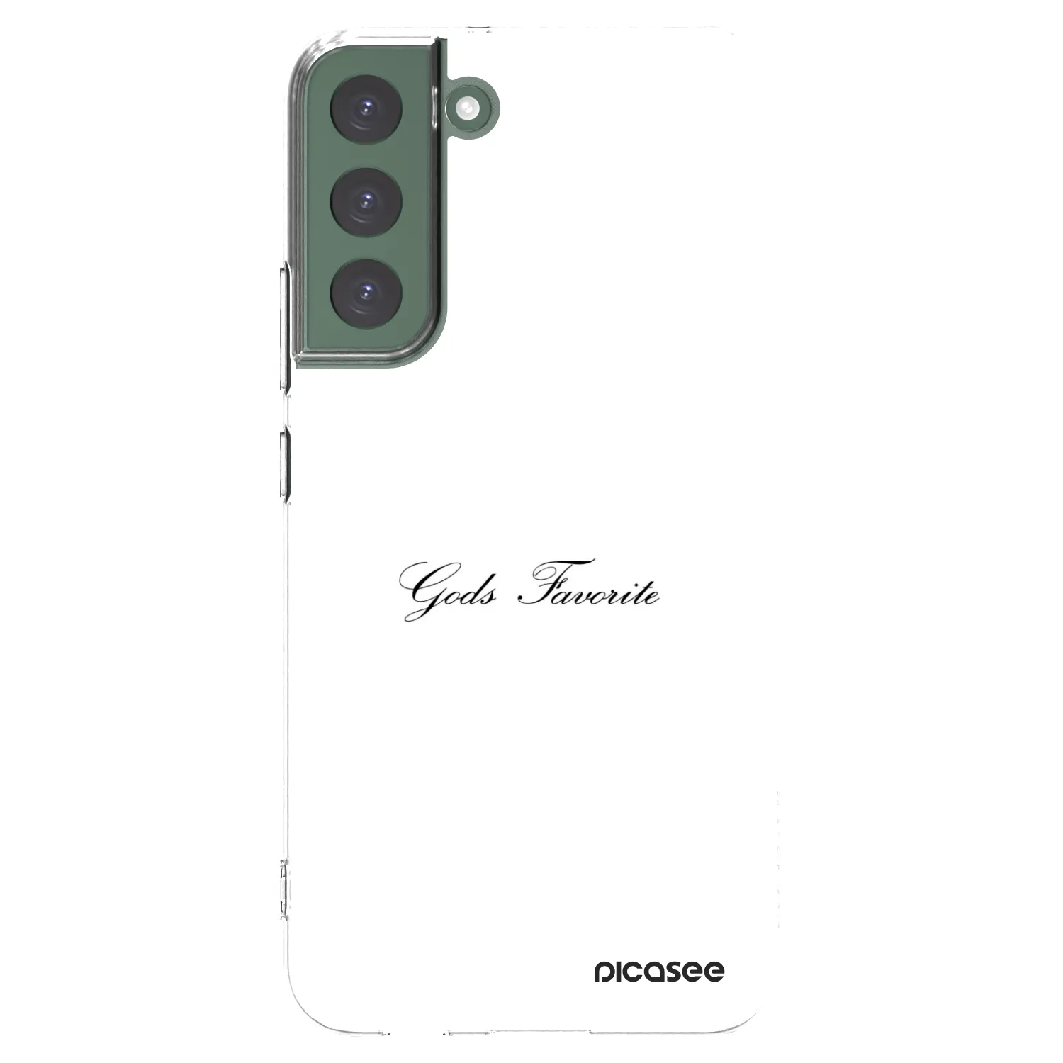 Picasee silikonowe przeźroczyste etui na Samsung Galaxy S22+ 5G - Gods Favorite
