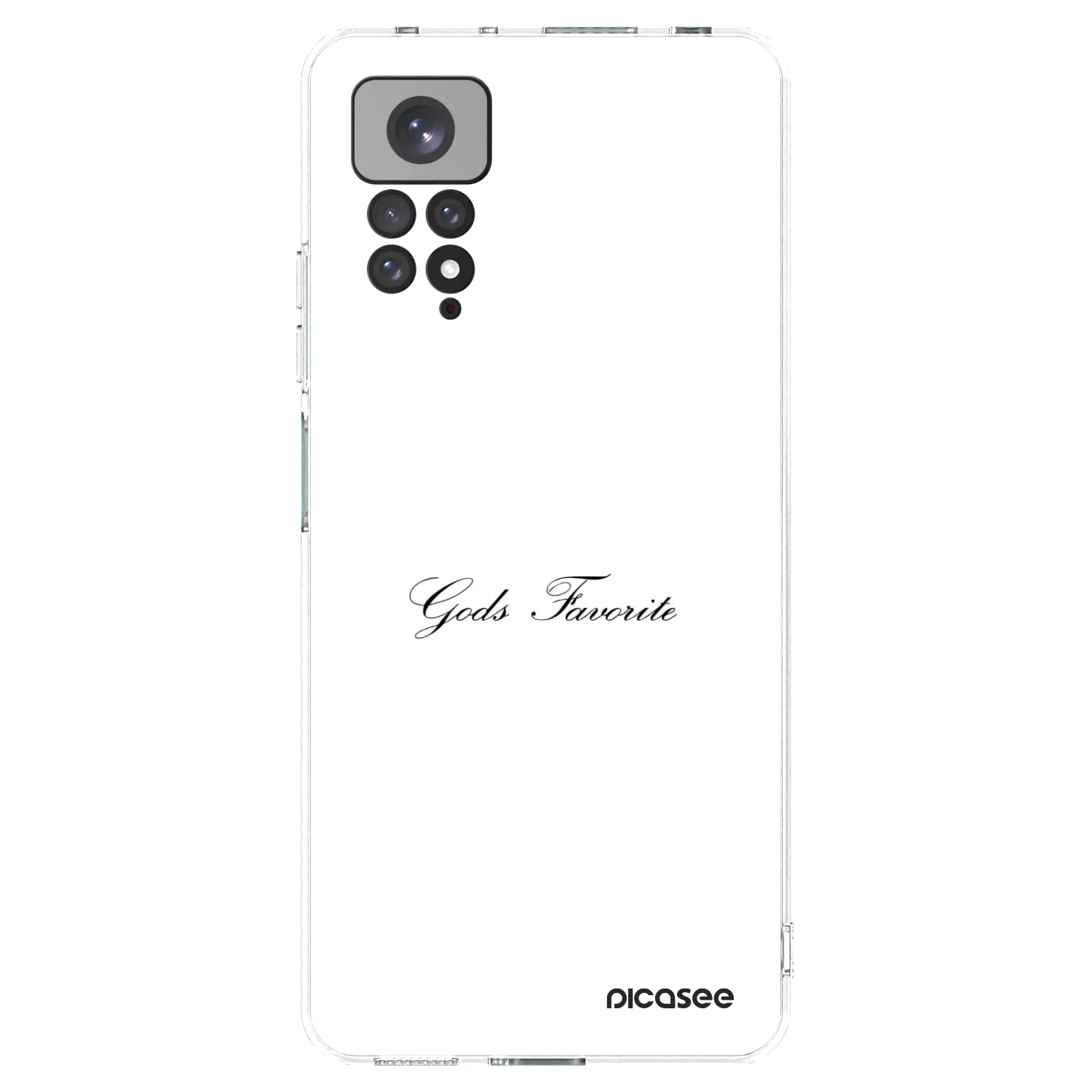 Picasee silikonowe przeźroczyste etui na Xiaomi Redmi Note 11S 4G - Gods Favorite