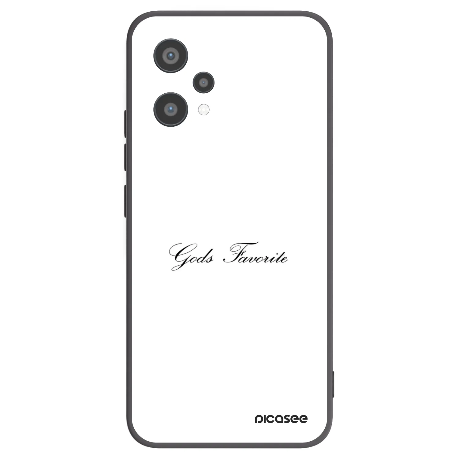 Picasee silikonowe czarne etui na Realme 9 Pro 5G - Gods Favorite