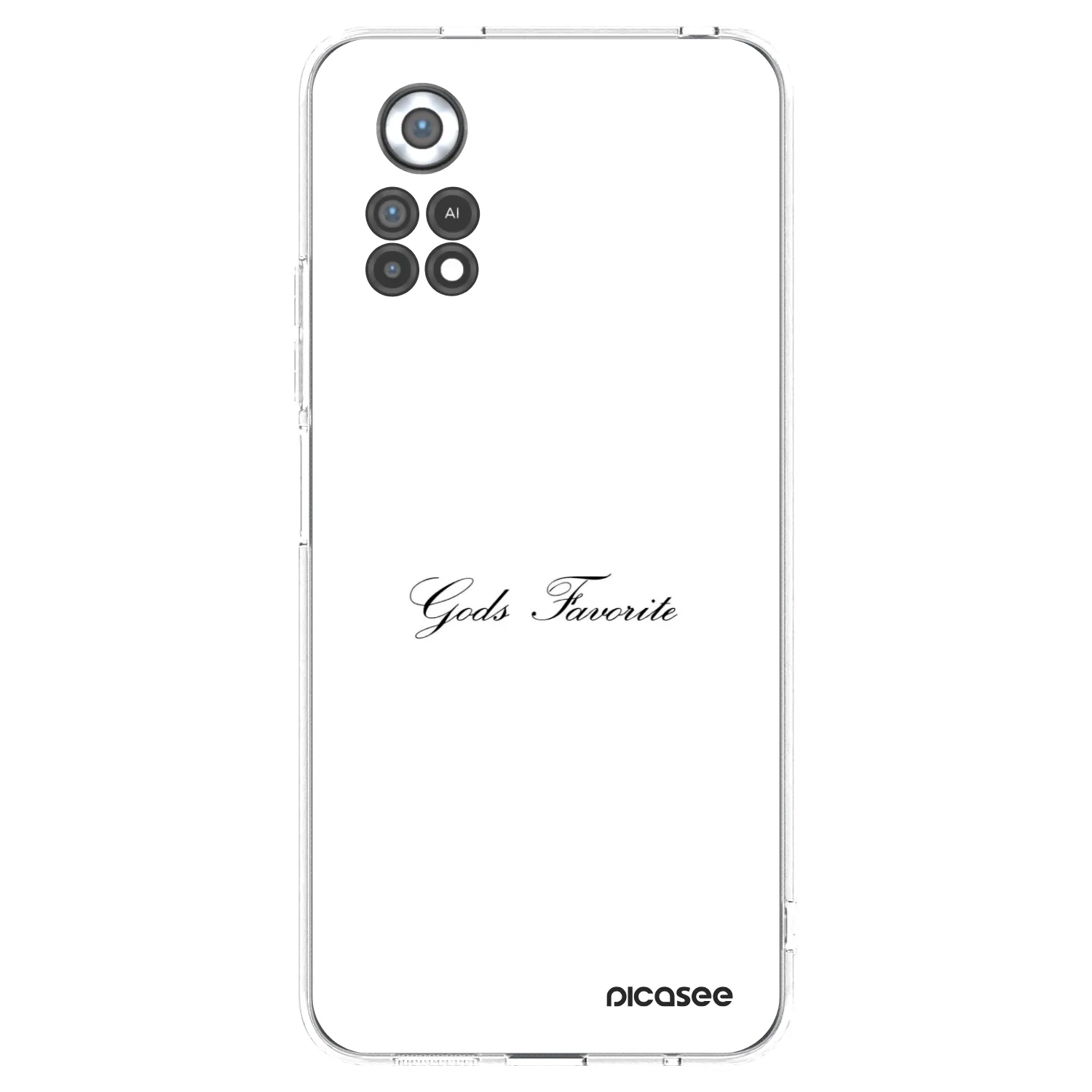 Picasee silikonowe przeźroczyste etui na Xiaomi Poco X4 Pro 5G - Gods Favorite
