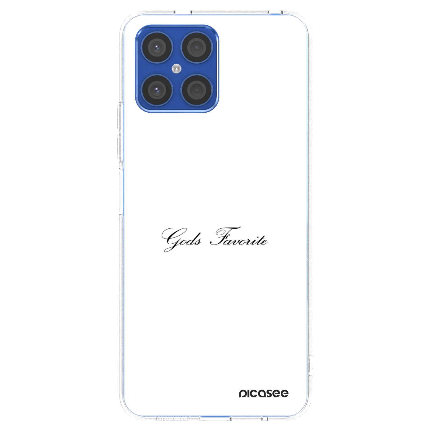 Picasee silikonowe przeźroczyste etui na Honor X8 4G - Gods Favorite
