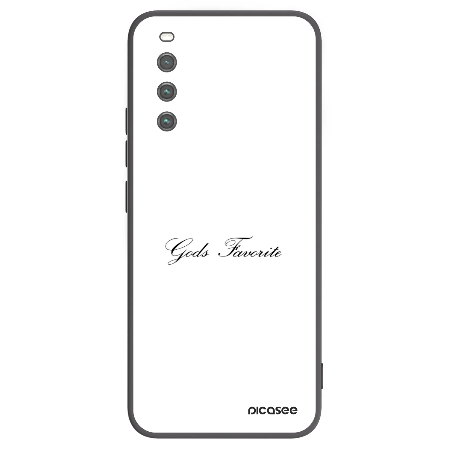 Picasee silikonowe czarne etui na Sony Xperia 10 IV 5G - Gods Favorite