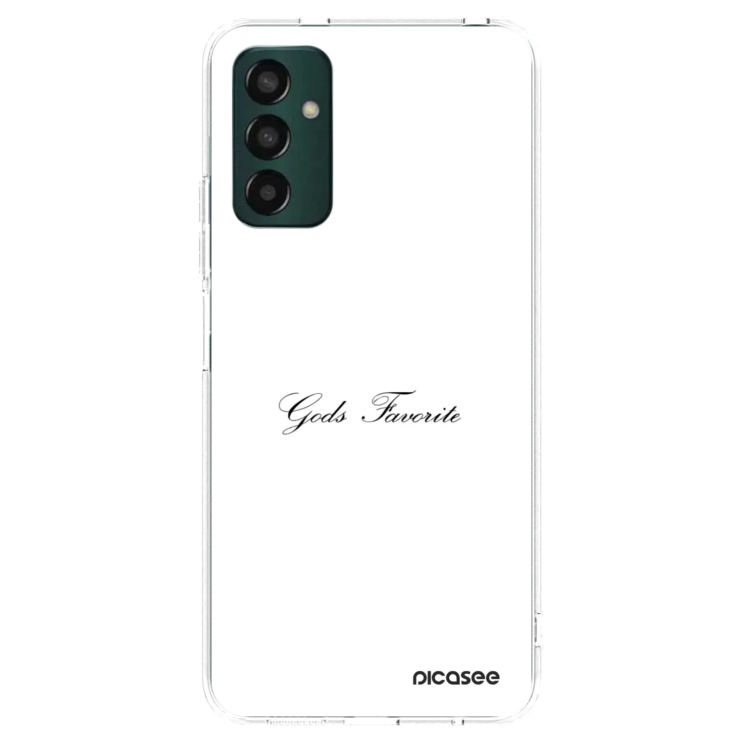 Picasee silikonowe przeźroczyste etui na Samsung Galaxy M13 M135F - Gods Favorite