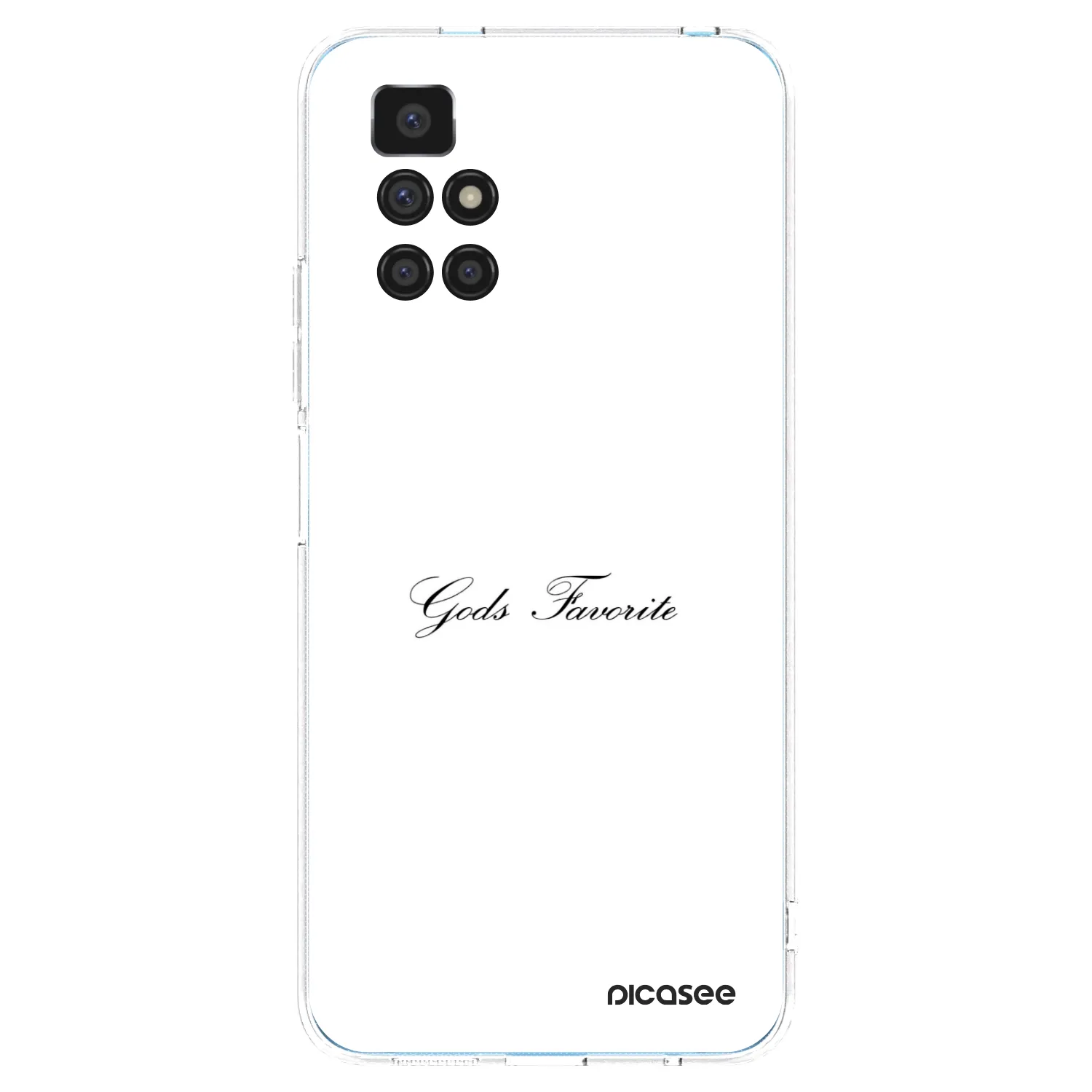 Picasee silikonowe przeźroczyste etui na Xiaomi Redmi 10 (2022) - Gods Favorite