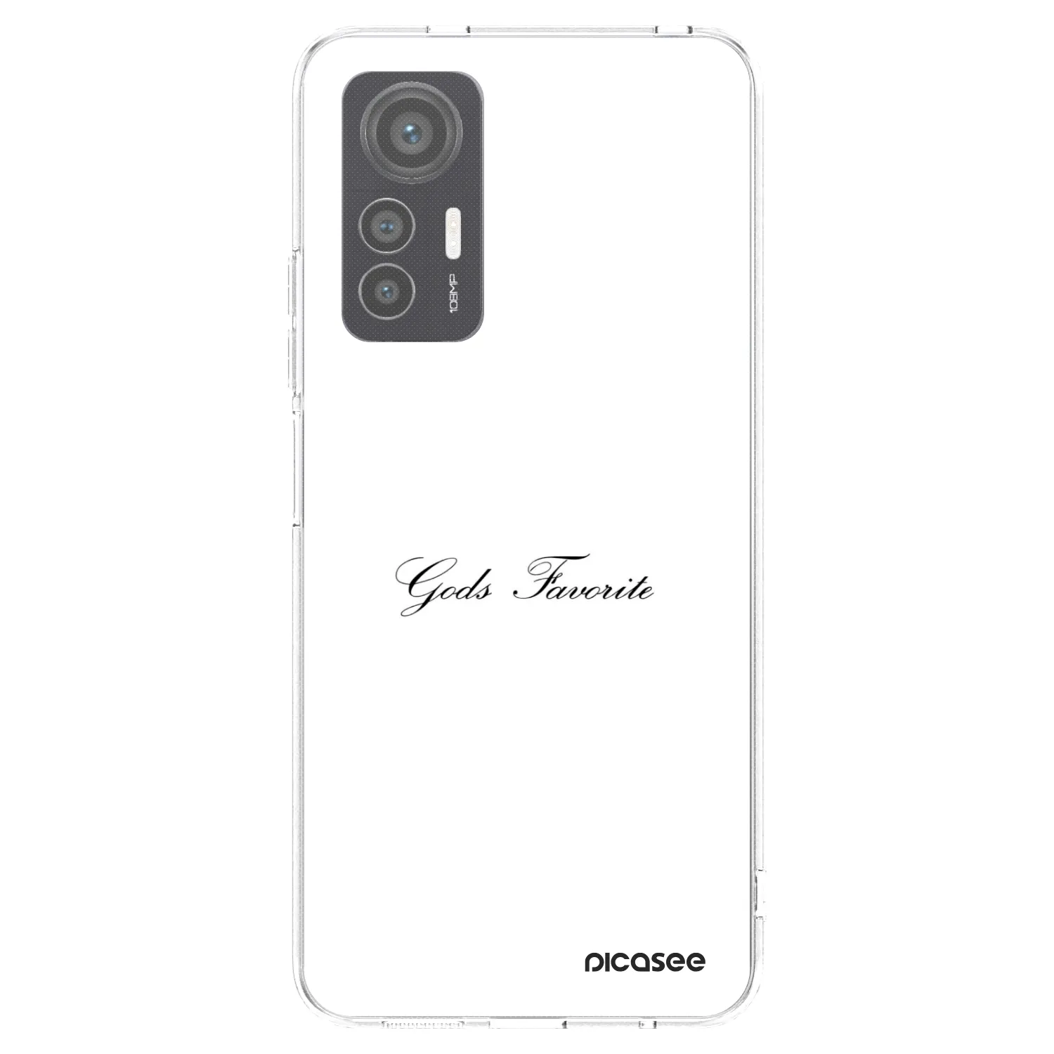 Picasee silikonowe przeźroczyste etui na Xiaomi 12 Lite - Gods Favorite