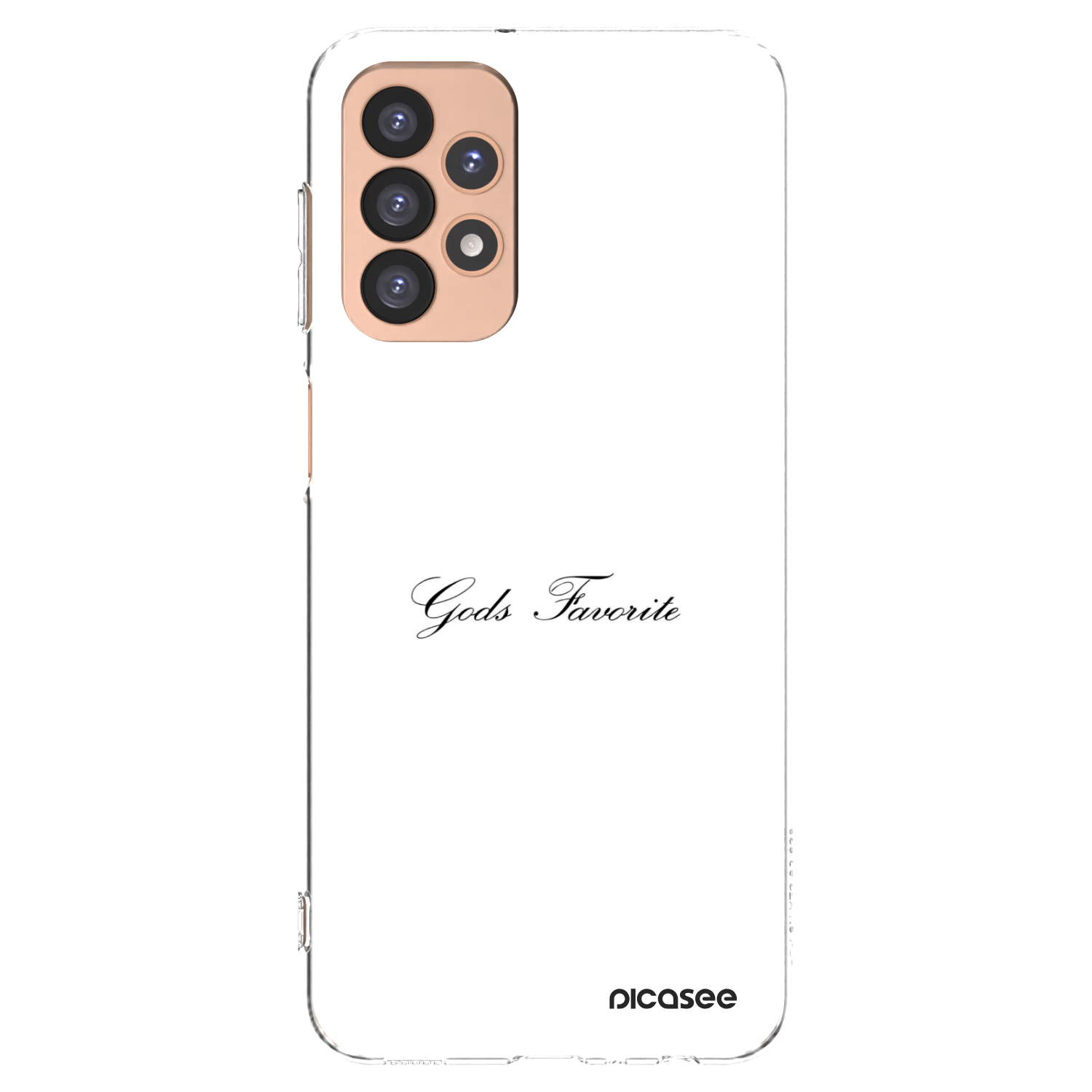Picasee silikonowe przeźroczyste etui na Samsung Galaxy A23 A236B 5G - Gods Favorite