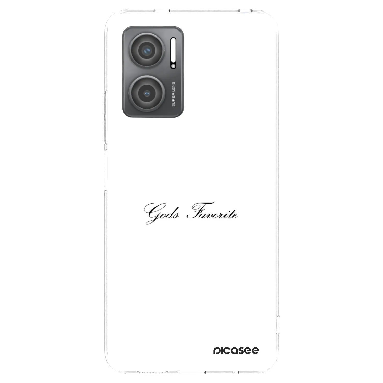Picasee silikonowe przeźroczyste etui na Xiaomi Redmi 10 5G - Gods Favorite