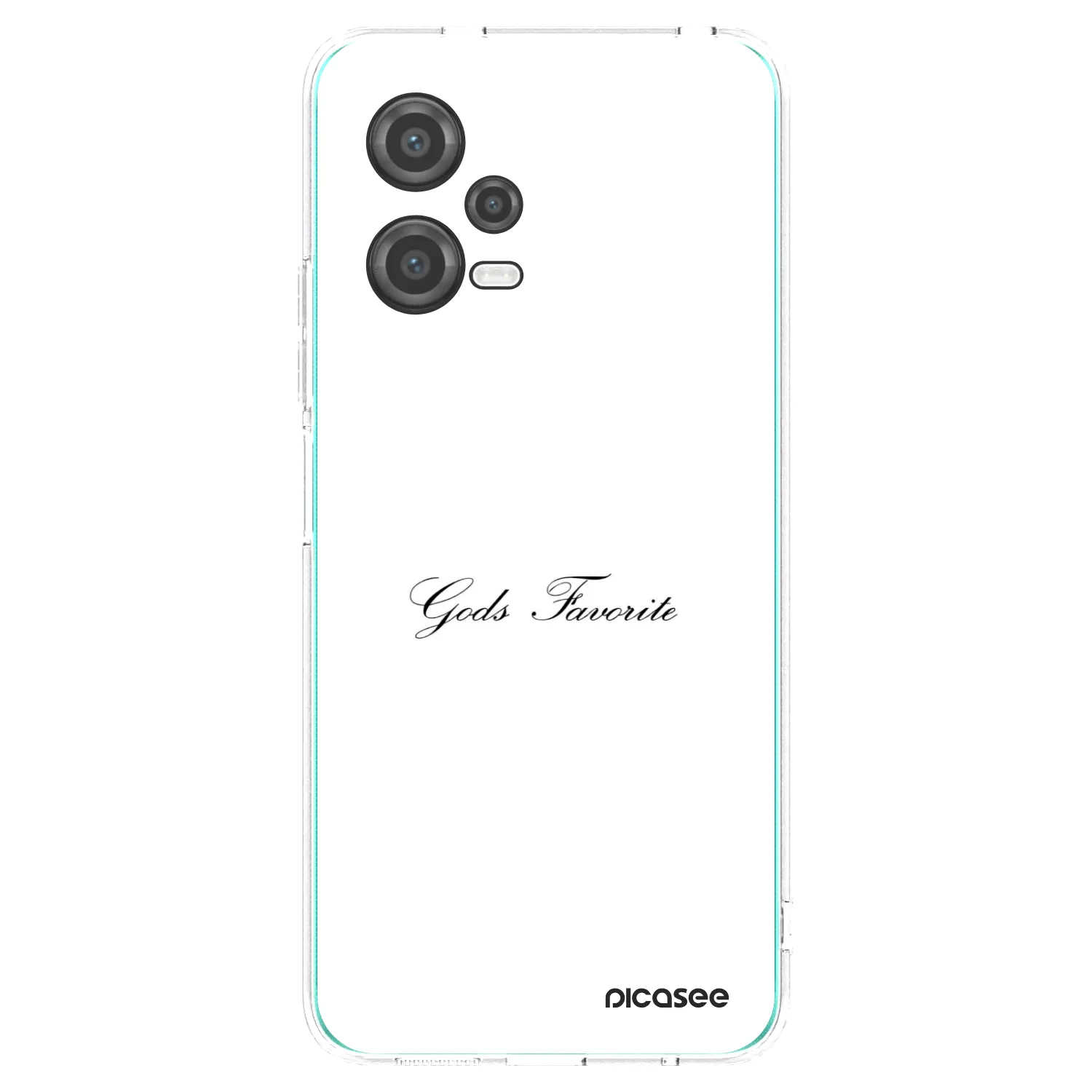 Picasee silikonowe przeźroczyste etui na Xiaomi Poco X5 - Gods Favorite