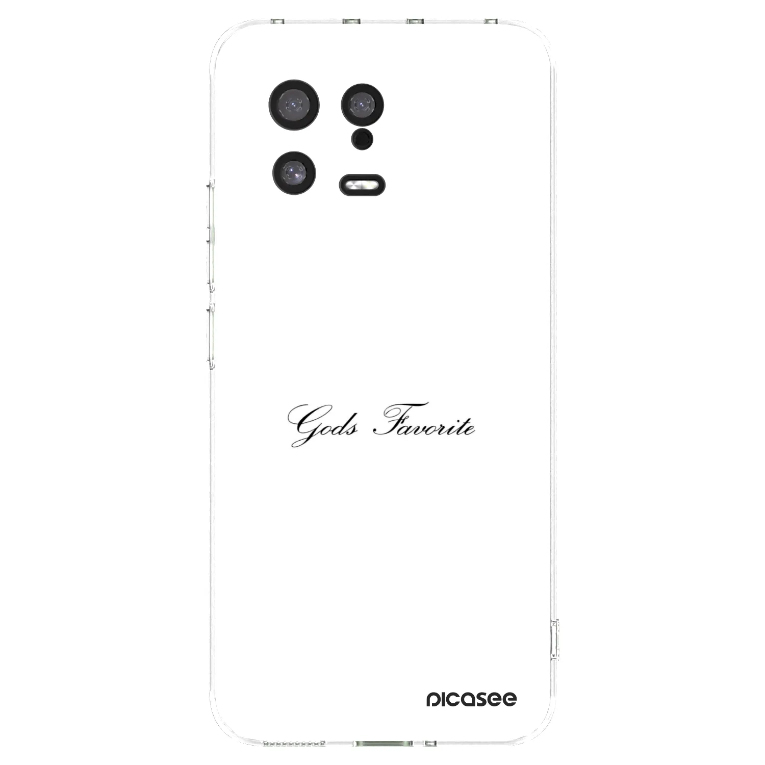 Picasee silikonowe przeźroczyste etui na Xiaomi 13 - Gods Favorite