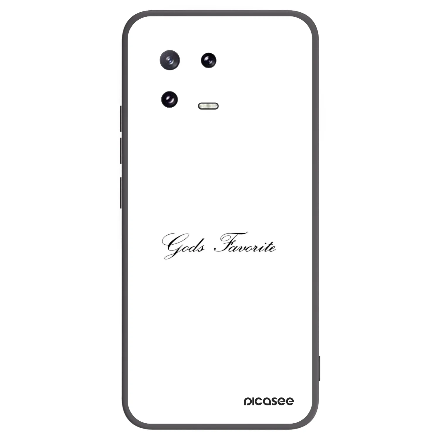 Picasee silikonowe czarne etui na Xiaomi 13 Pro - Gods Favorite