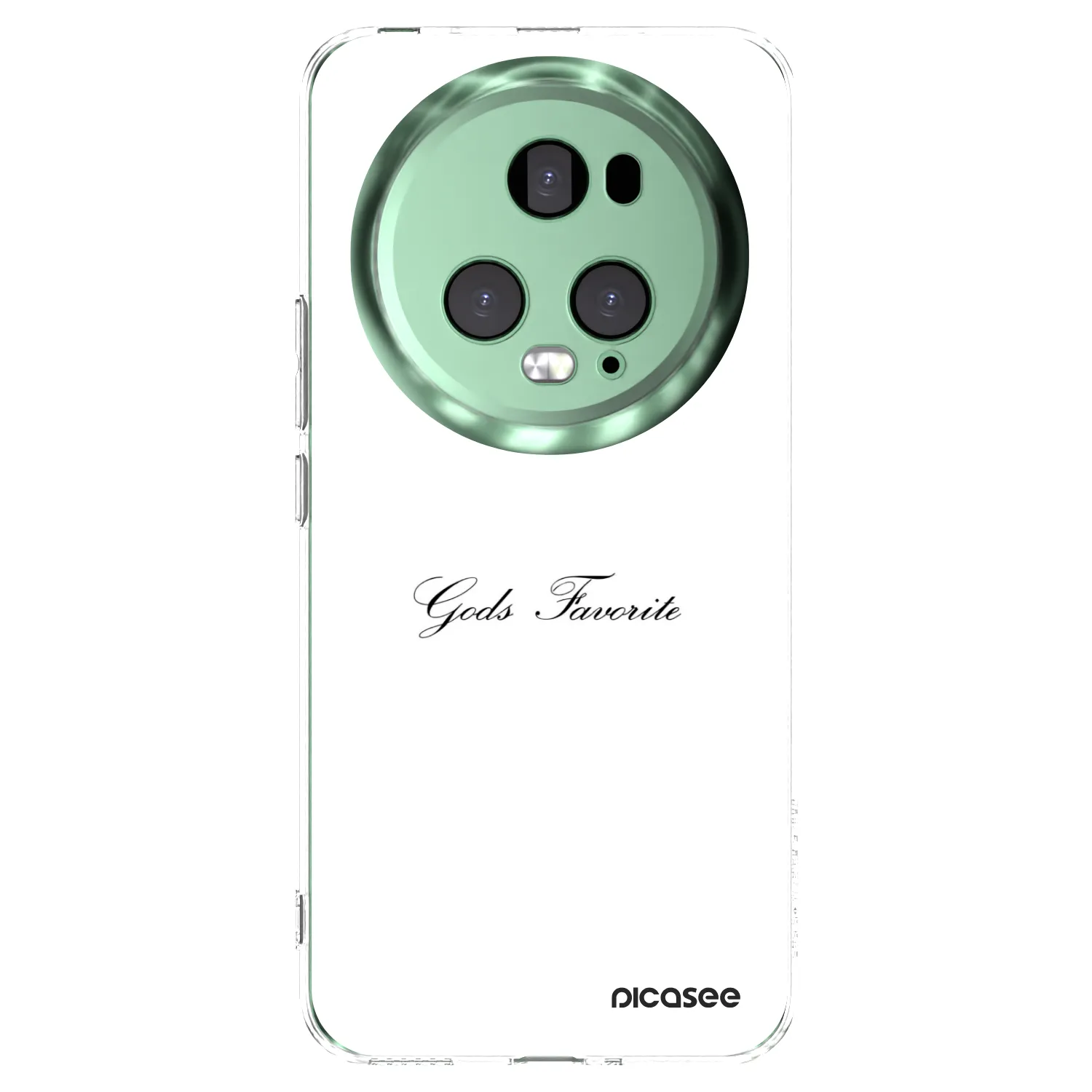 Picasee silikonowe przeźroczyste etui na Honor Magic5 Pro - Gods Favorite